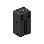 Pneumatic positioning unit