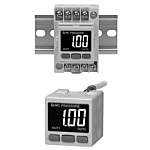 2色表示式 デジタル圧力センサコントローラ PSE300シリーズ