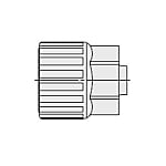 ふっ素樹脂製管継手 ハイパーフィッティング LQ3シリーズ オプション ナット/インサートピン