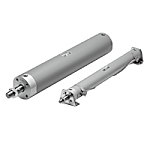 潤滑保持機能（ルブリテーナ）付シリンダ エアシリンダ 標準形 複動・片ロッド CG1シリーズ