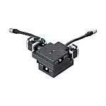 Motorized XY-Axis Stages - Crossed Roller Guide, Compact, Low Profile, KS201