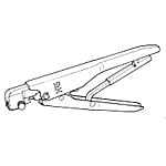 MDF6シリーズ用 端子圧着工具