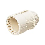PF Conduit Connector (G Type), Milky White