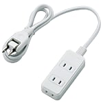 ほこり防止シャッター付電源タップ 3・4・6ケ口