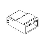 2.50mm ピッチ 中継用コネクター　プラグハウジング（500593）