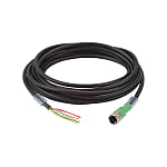 5M CABLE WITH M 12 SOCKET