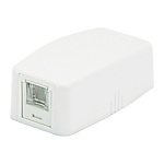 Mini-Com（TM） Cat5e スプリングシャッター付きローゼットキット