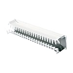 Cable management panel, 2 U