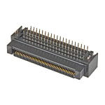 JAE 基板ソケット 0.8mm 100 極 2 列 ライトアングル
