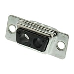 ハイブリッド D-Subコネクタ Harting,オス,2（電源/同軸）極