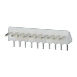 JST 基板ヘッダ, 10極, 1列, ライトアングル, 電線対基板 2.5mm NHシリーズ
