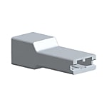 TE Connectivity 圧着カバー（1極/ナチュラル/9.1mm）