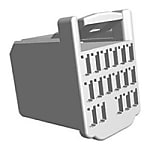 電線対基板 ハウジング 17極 2.5mm 3列 ストレート Multilock 040シリーズ
