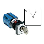 Changeover switch 10 A 1 x 60 °