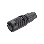 Bayonet female cable connector
