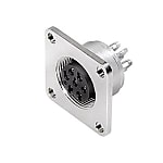 M16 flange socket 5-pin