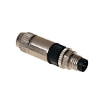 M8 round connector with quick connection HARAX
