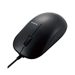 有線3ボタン赤色LED マウス