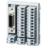 ACサーボ MR-J5/J4用スプリングクランプ式ネットワークアンプ用中継端子台