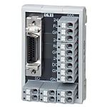 ACサーボ MR-J5/J4用スプリングクランプ式メカ信号端子台
