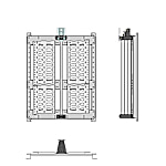 IPDS6 基本ユニット 分岐両側配置（60Aタイプ）