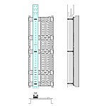 IPDS40 基本ユニット 分岐片側配置（400Aタイプ）