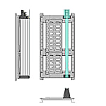 IPDS6 基本ユニット 分岐片側配置（60Aタイプ）