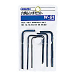 六角レンチセット W-91