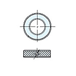 スクリュージャッキ用ロックナット