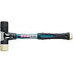 Rubber plastic hammer No.72 0.5 lb - 2 lbs