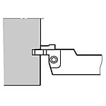 端面溝入れ加工用バイト CFGS形