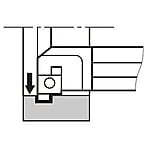 内径溝入れ加工用バイト SNGR／L形