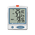 Indoor Thermometer-Hygrometer - Wall/Desktop Type, Heatstroke Index Monitor, AD-5693