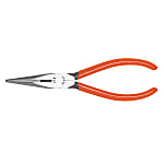 Pliers - Long-Nose, Knurled, Cushion Grip, 105