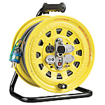 Sun Tiger Reel - Single-Phase 100 V With Ground 30 m, With Thermal Breaker