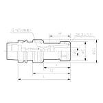 HSKゼロフィット型スリムチャック HSK-A100