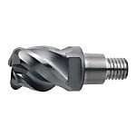 IMX-C4HV  難削材加工用 4枚刃制振ラジアスヘッド