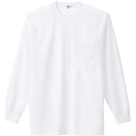 AZ-10575 吸汗速乾（クールコンフォート）長袖Ｔシャツ（ポケット付）（男女兼用）