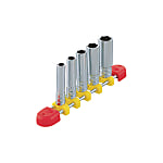 Deep socket set (hex type / 6.3 mm Insertion Angle / with holder)