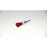 カシメグリット軸付筒型ブラシ　砥粒入＃６０