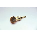 鋼線メッキ線傘型ブラシ（黄より線）