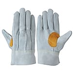 シモン 牛床背縫い革手袋 107AP銀当付（本革当付）