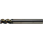 超硬３枚刃　アルミニウム合金用コーナーR付エンドミル　ショート形　ALERS-3DLC