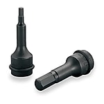 インパクト用セミロングヘキサゴンソケット 4AH-L75