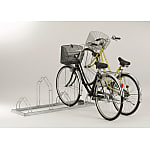 Horizontally Placed Bicycle Rack Front Wheel Plug-In Cycle Stand