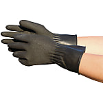 Natural Rubber Gloves Black Current