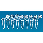 PCR8連チューブ フラットCAP 0.2mL 120連入