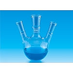 Fine透明共通三口フラスコ 50～1000ml