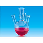 Fine透明共通四口フラスコ 200ml～1000ml