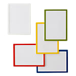 Pocket Pad, Size A4, White/Red/Blue/Yellow/Yellow-Green